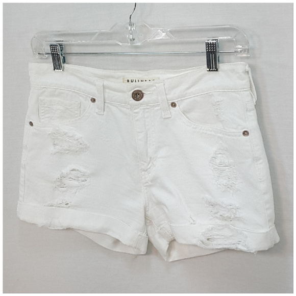 BULLHEAD DENIM BOYFRIEND, Destroyed Shorts, size 3 - Picture 5 of 8